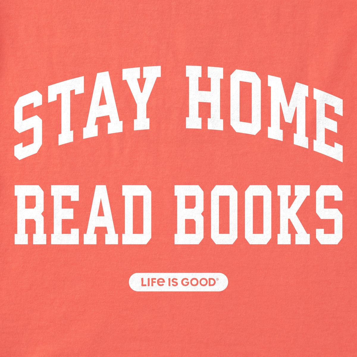 Women's Stay Home Read Books Arch Short Sleeve Crusher Vee product image 6