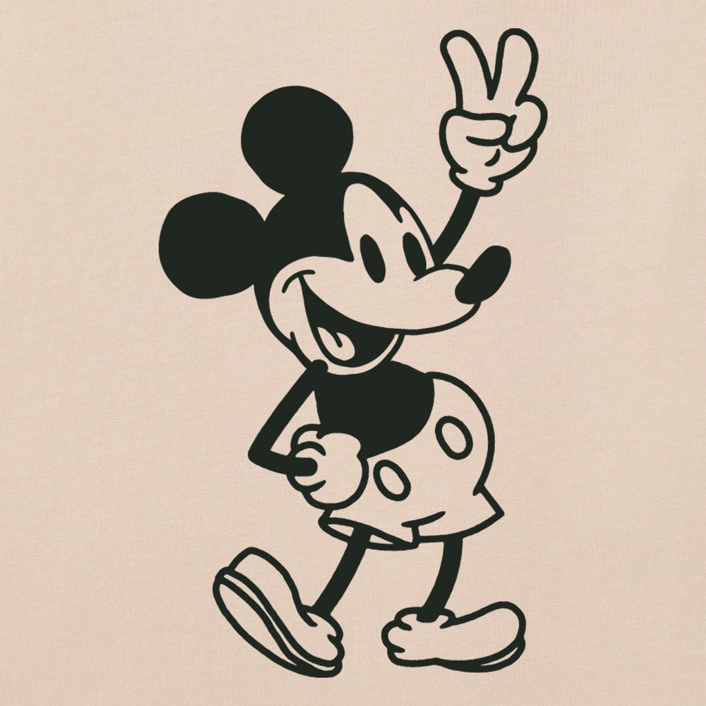 Women's Steamboat Willie Peace Mini Short Sleeve Vee product image 6