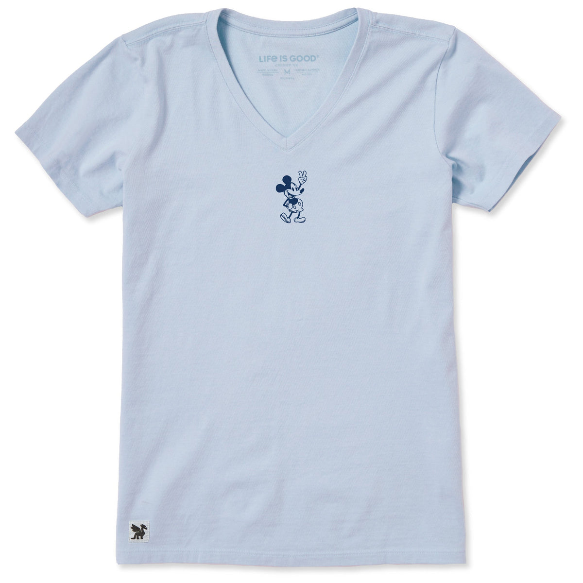 Women's Steamboat Willie Peace Mini Short Sleeve Vee product image 7