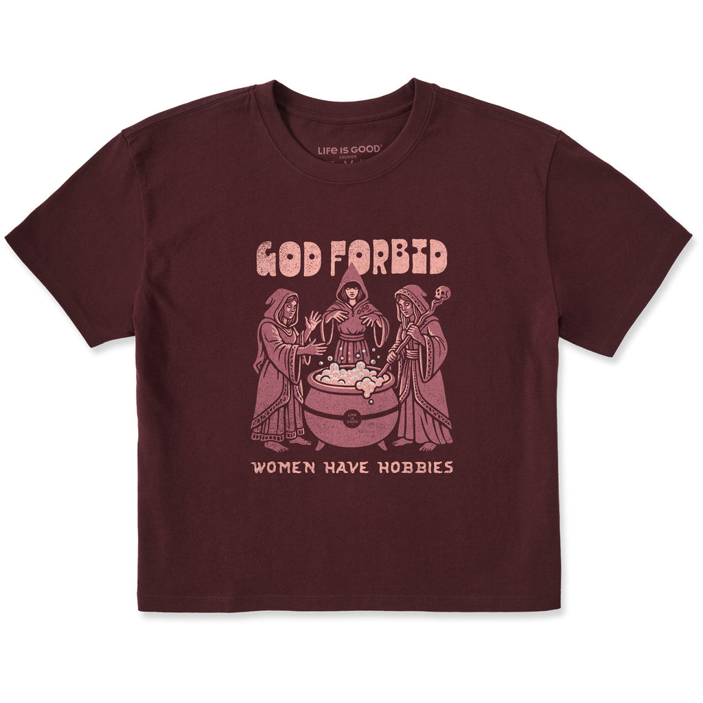 Women's God Forbid Women Have Hobbies Cauldron Short Sleeve product image 5