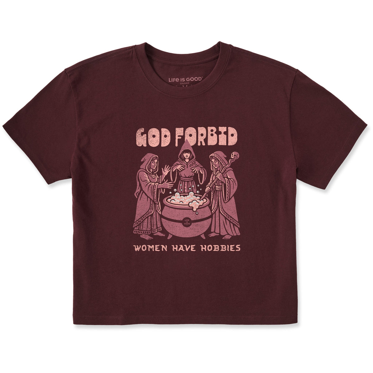 Women's God Forbid Women Have Hobbies Cauldron Short Sleeve product image 5
