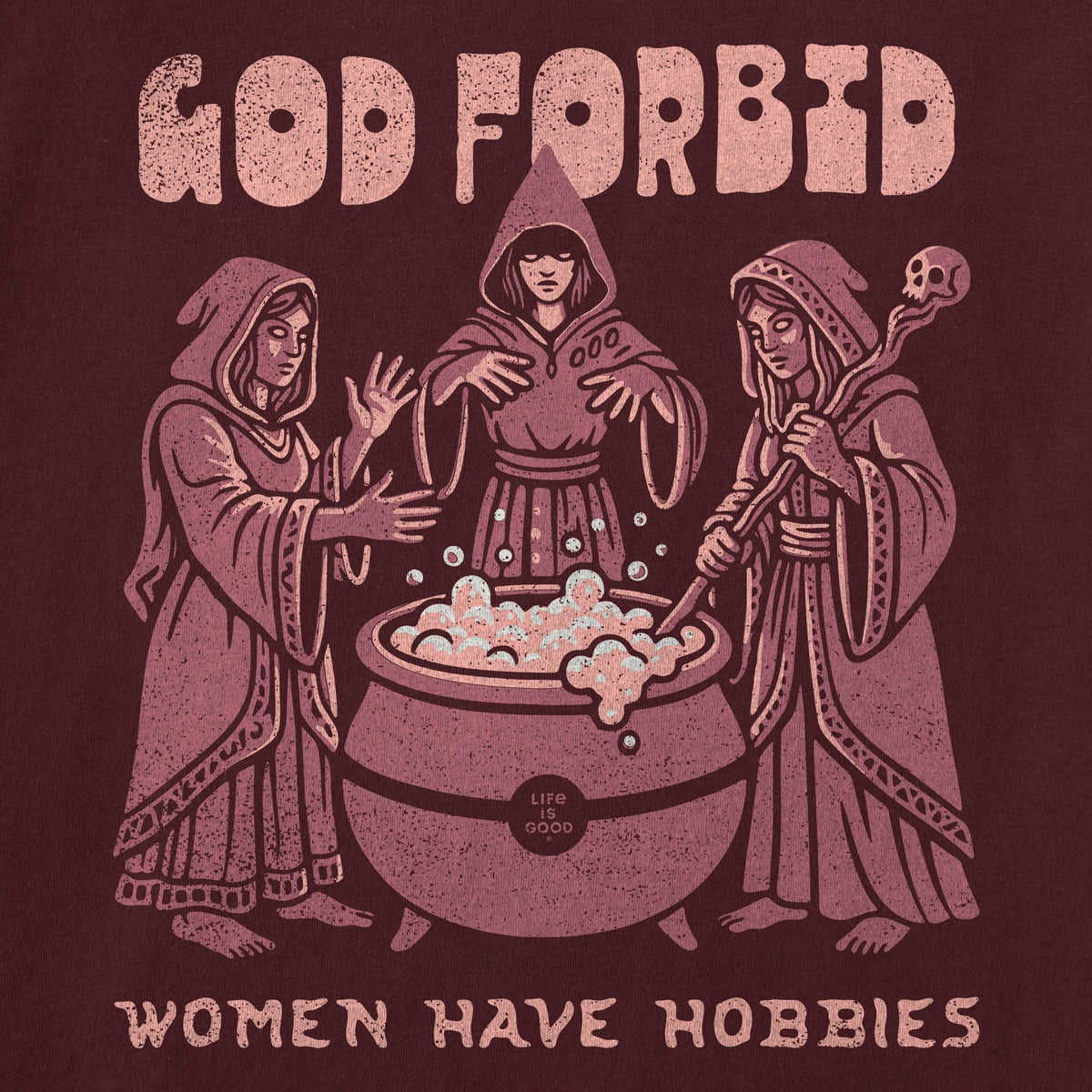Women's God Forbid Women Have Hobbies Cauldron Short Sleeve product image 6